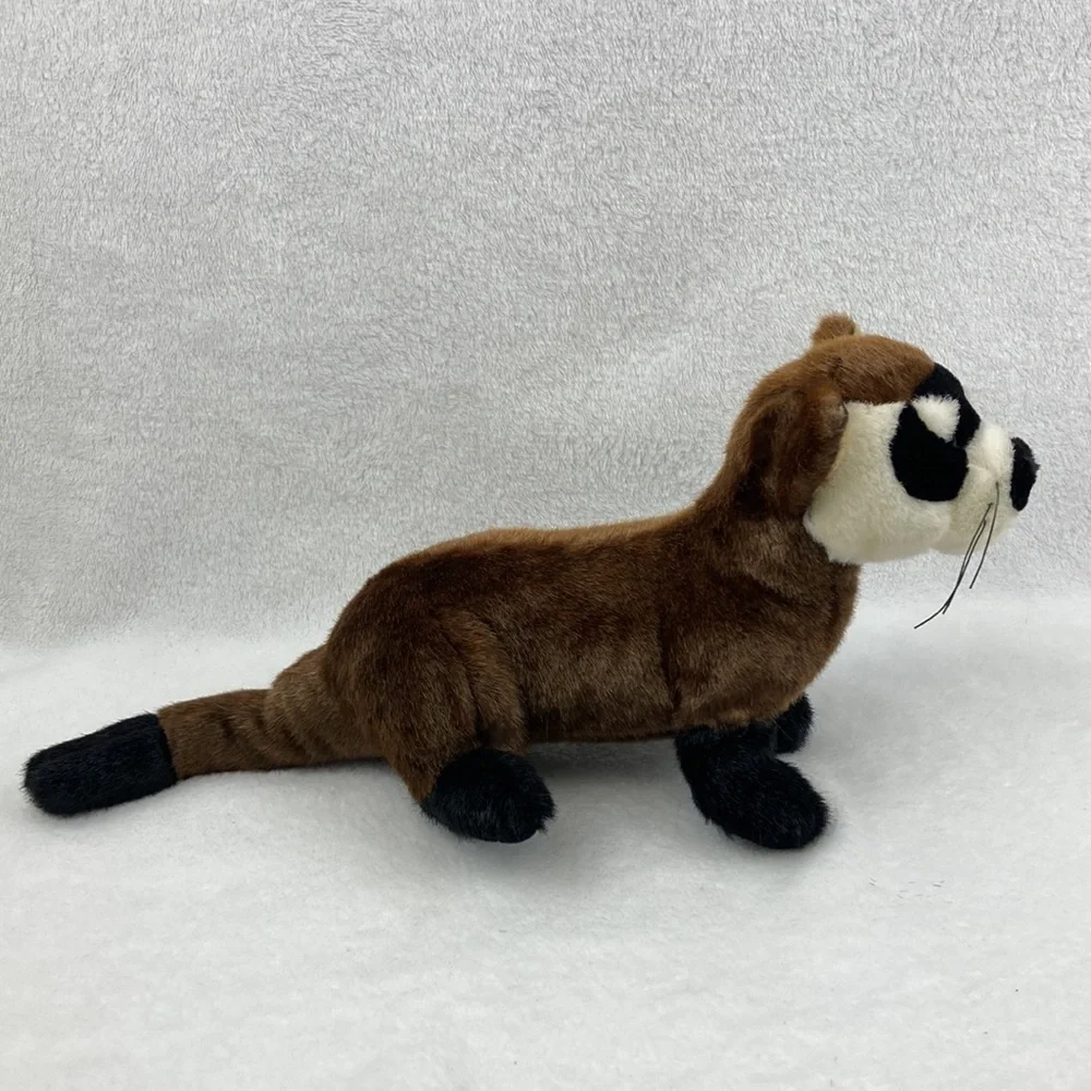 WWF Gund Black Footed Ferret Plush Stuffed Animal Toy 15”